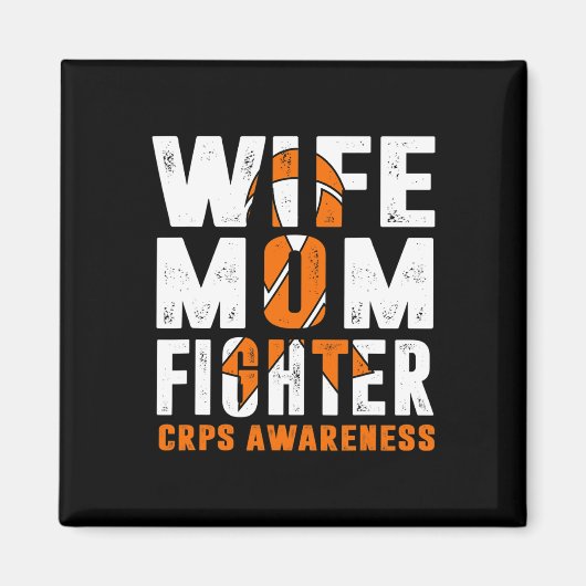 Ehefrau Mama Kämpfen Crps Bewusstsein Magnet (Vorne)