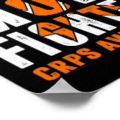 Ehefrau Mama Kämpfen Crps Bewusstsein Poster (Ecke)