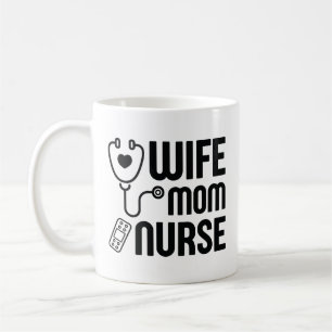 Ehefrau Mama Nurse Kaffeetasse