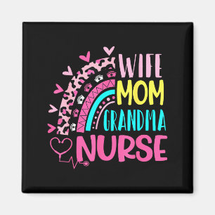Ehefrau Mama Oma Krankenschwester Muttertag Tag de Magnet
