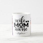 Ehefrau Mama Personalisiert Kaffee Tasse (Mittel)