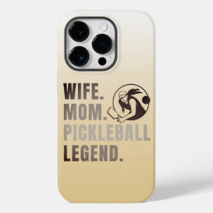 Ehefrau Mama Pickleball Legend - Vintage Sonnenfra Case-Mate iPhone 14 Pro Hülle