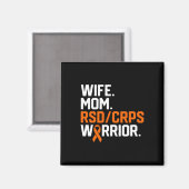 Ehefrau-Mama RSD CRPS-Warrior-Bewusstsein wird gut Magnet (Vorderseite/Rückseite)