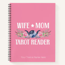 Ehefrau Mama Tarot Reader Blume Moon Antlers Boho