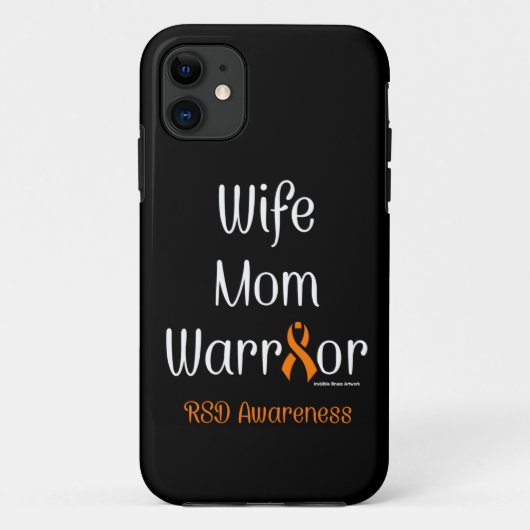 Ehefrau Mama Warrior...RSD Case-Mate iPhone Hülle (Rückseite)