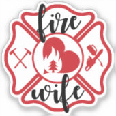 Ehefrau mit Maltesisch [Wildnis] FW23 Aufkleber (Vorderseite)