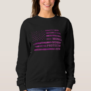 Ehefrau Mommy Protector Helden Camouflage Pink Ame Sweatshirt
