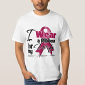Ehefrau - Multiples Myelom Ribbon T-Shirt (Vorderseite)