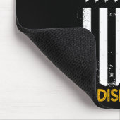 Ehefrau Mutter 911 Dispatcher Us Flag Unabhängigke Mousepad (Ecke)