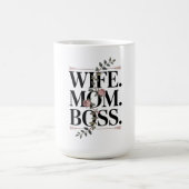 Ehefrau. Mutter. Chef. Kaffeetasse (Mittel)