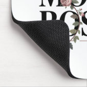 Ehefrau. Mutter. Chef. Mousepad (Ecke)