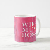 Ehefrau Mutter Chef Tasse (VorderseiteRechts)