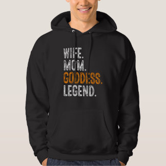 Ehefrau Mutter Göttin Legende  Beruf Büro Hoodie