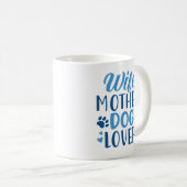 Ehefrau Mutter Hund Lover Kaffeetasse (VorderseiteRechts)