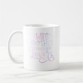 Ehefrau, Mutter, Hund Lover Kaffeetasse (Links)
