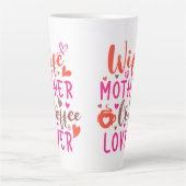 Ehefrau Mutter Kaffee Lover Milchtasse (Vorderseite)