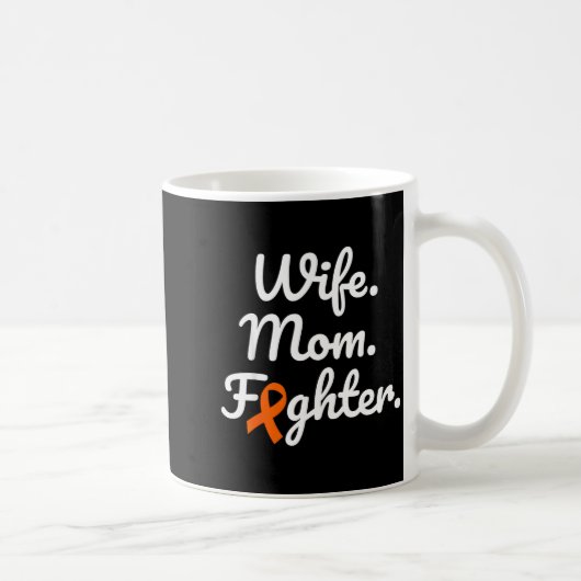 Ehefrau Mutter Kämpferin Multiple Sklerose Bewusst Kaffeetasse (Rechts)