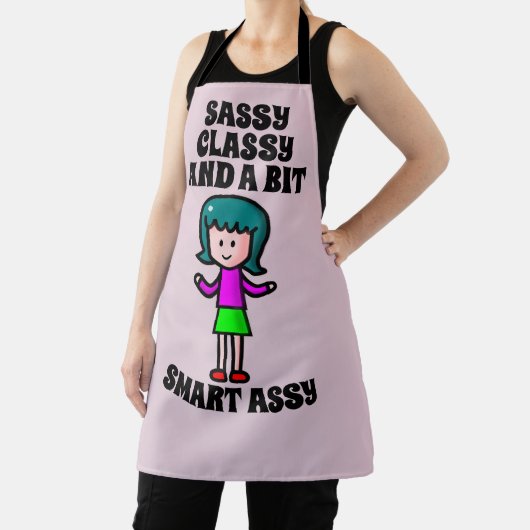 EHEFRAU ODER MAMA SASSY CLASSY SMART ASSY RETRO SC SCHÜRZE (InSitu)