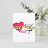 Ehefrau Postkarte (Stehend Vorderseite)