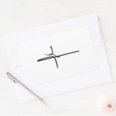 Ehefrau Rechteckiger Aufkleber (Umschlag)