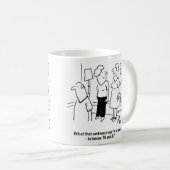 Ehefrau sagt, dass der Ehemann in diesem unangeneh Kaffeetasse (VorderseiteRechts)