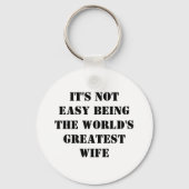 Ehefrau Schlüsselanhänger (Vorderseite)