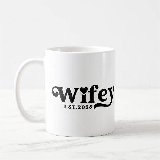 Ehefrau seit 2025 kaffeetasse (Links)