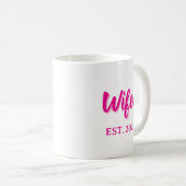 Ehefrau seit 2026 kaffeetasse (VorderseiteRechts)