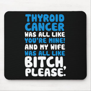 Ehefrau Support-Kostenvoranschlag Spaß machen Mousepad
