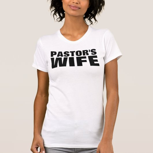 EHEFRAU-T - Shirts DES PASTORS (Vorderseite)
