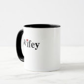 Ehefrau Tasse (Vorderseite Links)