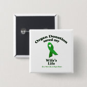 Ehefrau-Transplantation Button (Vorne & Hinten)