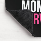 Ehefrau Überleben Brustkrebs Bewusstsein Mousepad (Ecke)