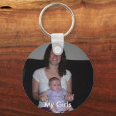 Ehefrau und Baby-Schlüsselanhänger Schlüsselanhänger (Vorderseite)