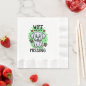 Ehefrau und Hund Vermisst Serviette (Beispiel)