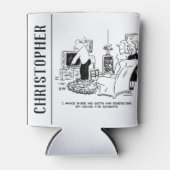 Ehefrau Versteckt die Remote-Kontrolle des Fernseh Dosenkühler (Vorderseite)