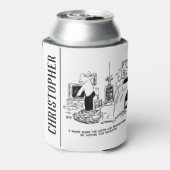 Ehefrau Versteckt die Remote-Kontrolle des Fernseh Dosenkühler (Kanne Rückseite)