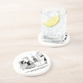 Ehefrau Versteckt die Remote-Kontrolle des Fernseh Getränkeuntersetzer (Seite)