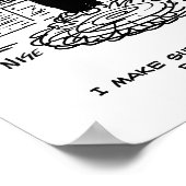 Ehefrau Versteckt die Remote-Kontrolle des Fernseh Poster (Ecke)