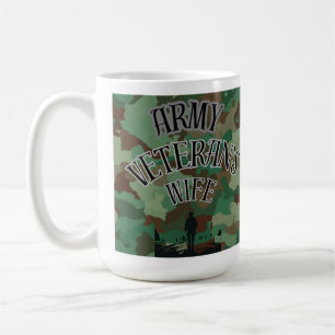 Ehefrau von Army Veteran Kaffeetasse