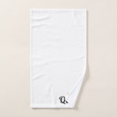 Ehefrau zum Kronenjubiläum Badhandtuch Set (Handtuch)