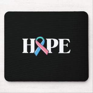 Ehefrau zur Bewusstseinsbildung für Krebs Hoffnung Mousepad