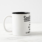 Ehefrau Zweifarbige Tasse (Links)