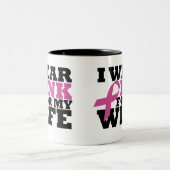 Ehefrau Zweifarbige Tasse (Mittel)