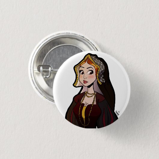 Ehefrauen von Abzeichen Henrys VIII - Catherine Button (Vorne & Hinten)