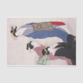 Ehefrauen von Kaufleuten von Yamaguchi Soken Seidenpapier (Vorderseite)