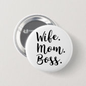 Ehefraumammachef Button (Vorne & Hinten)