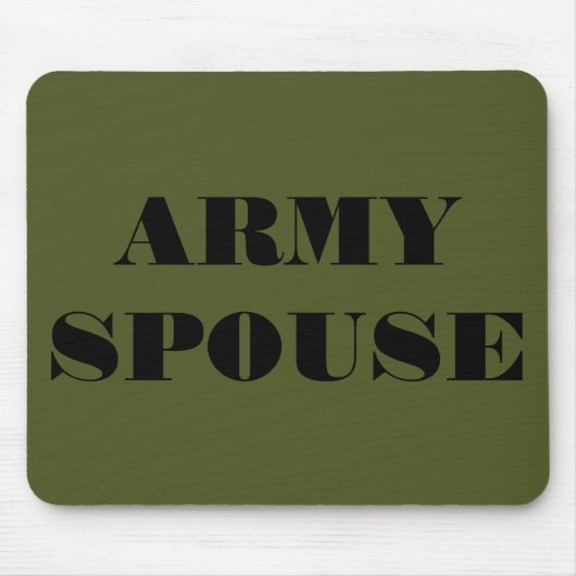 Ehegatte der Mousepad-Armee Mousepad (Vorne)