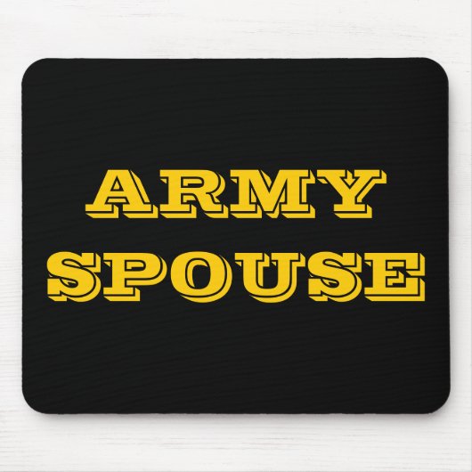 Ehegatte der Mousepad-Armee Mousepad (Vorne)