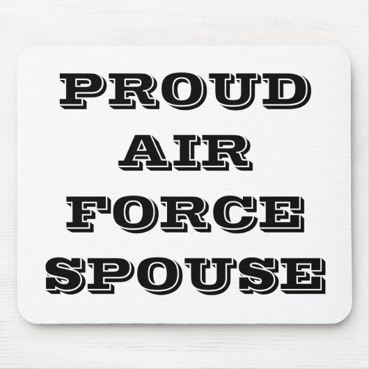 Ehegatte der Mousepad-Luftwaffe Mousepad (Vorne)